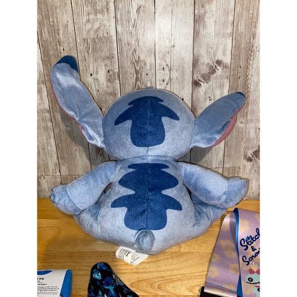 Lot of 4 Disney Stitch items Plush Stuffed Animal Toy Socks Lanyards - Picture 7 of 8